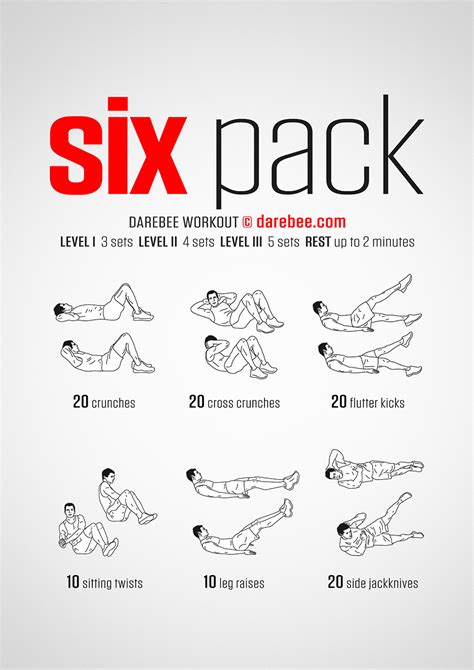 For Men Easiest Workouts To Get Abs Six Pack Abs Workout The Simple Six Exercises Pdf