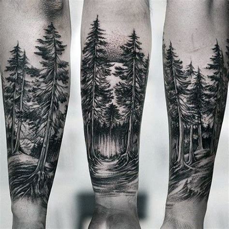 Forest Sleeve Tattoo Designs Ideas And Meaning Tattoos For You