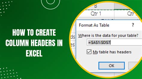 Format Column Headers In Excel At Kaitlyn Corkill Blog Format Column Headers In Excel At Kaitlyn Corkill Blog