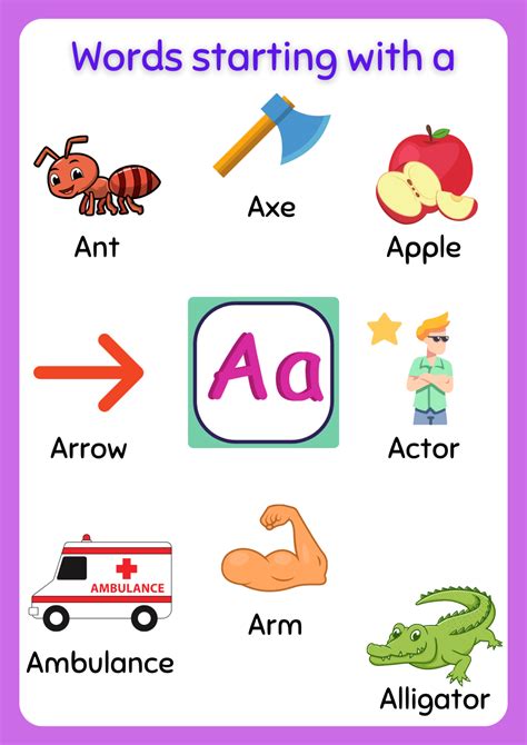 Free Printable Words That Start With A Worksheet About Preschool Free Printable Words That Start With A Worksheet About Preschool