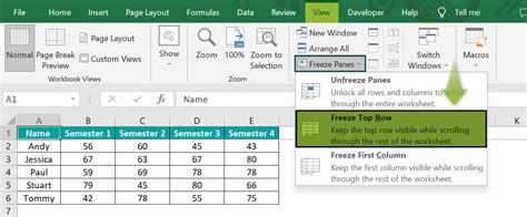 Freeze Panes In Excel Examples How To Freeze Unfreeze