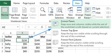 Freeze Rows And Columns In Excel Easy Tutorial