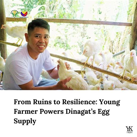 From Ruins To Resilience A Young Farmer Thrives To Meet Half Of Dinagat Islands Egg Demand