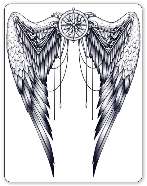 Full Back Wings Semi Permanent Tattoo Easytatt Ink Uk Full Back Wings Semi Permanent Tattoo Easytatt Ink Uk