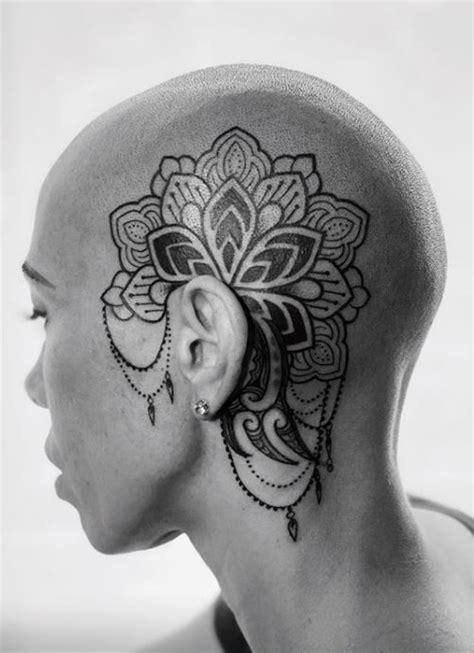 Full Head Tattoos Designs