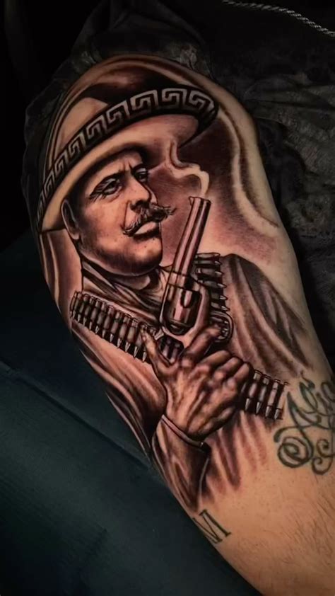 Fun Pancho Villa Mayan Piece Midnightgallerytattoo Visit Www Jonstattoos Net To Book An Appointment Themidnightgallery Sacramento Stockton Bayarea Ink Tattooer Photooftheday Mexicanstyle Tattoos Inked Tattooist
