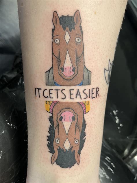 Gave Myself A Bojack Horseman Tattoo R Bojackhorseman