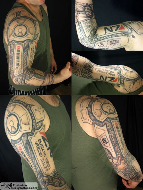 Geeky Tattoos A Collection Of The Geekiest Tattoos In The World