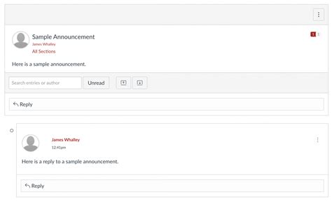 Getting Started With Announcements Learning Technologies Resource Library