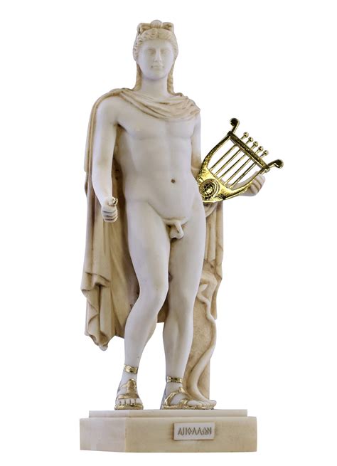 God Apollo Phoebus Athens Academy Greek Roman Statue Sculpture Cast Marble God Apollo Phoebus Athens Academy Greek Roman Statue Sculpture Cast Marble