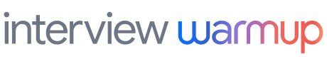 Google Interview Warmup