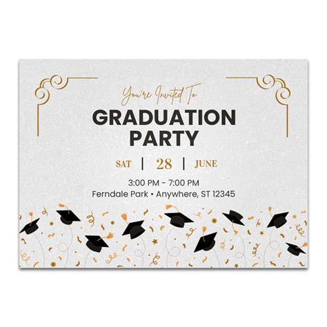 Graduation Party Invitation Layouts Invitation Graduation Party Graduation Party Invitation Layouts Invitation Graduation Party
