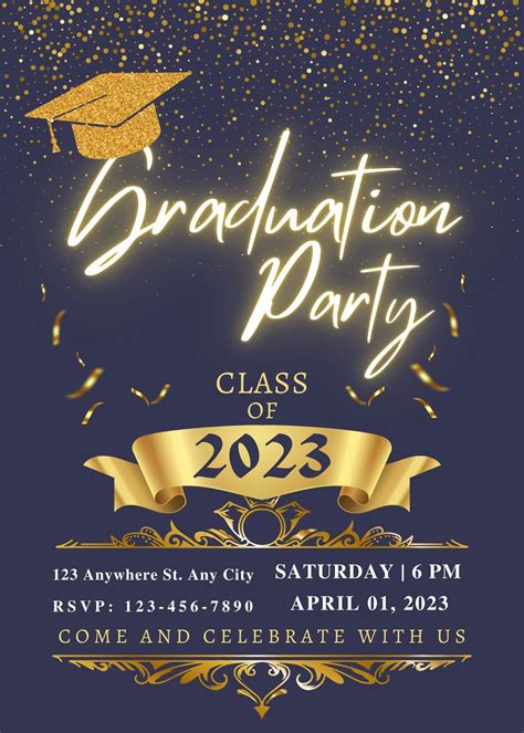 Graduation Party Invitations Templates Graduation Party Invitations Templates