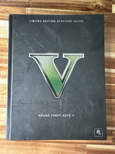 Grand Theft Auto V Limited Edition Strategy Guide Hardcover Gta 5