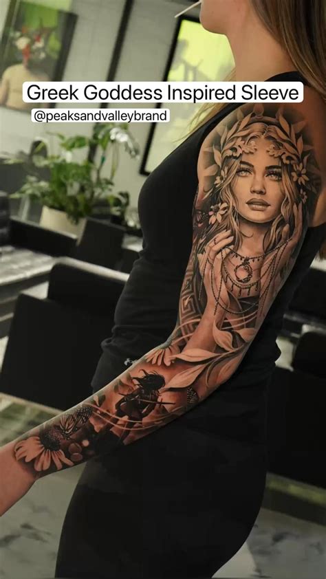 Greek Goddess Sleeve Tattoo Bronctattooaus Com Greek Goddess Sleeve Tattoo Bronctattooaus Com