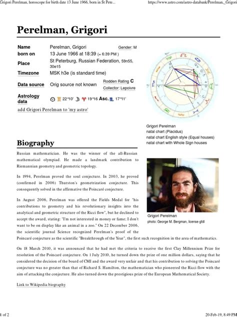 Grigori Perelman S Mathematical Legacy Pdf Geometry Teaching Mathematics