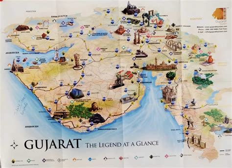 Gujarat Tourism Map R Mapporn Gujarat Tourism Map R Mapporn