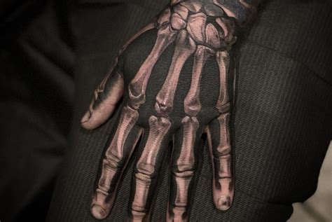 Hand Bone Tattoo Designs