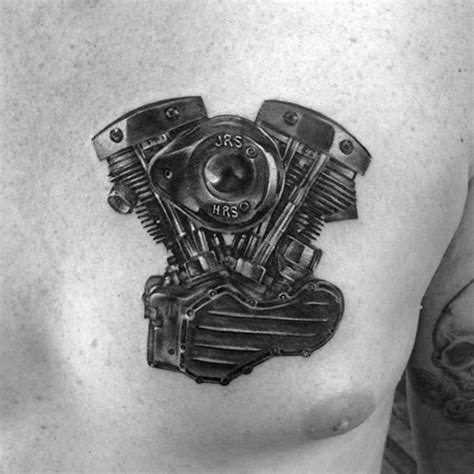 Harley Motor Tattoos Harley Motor Tattoos