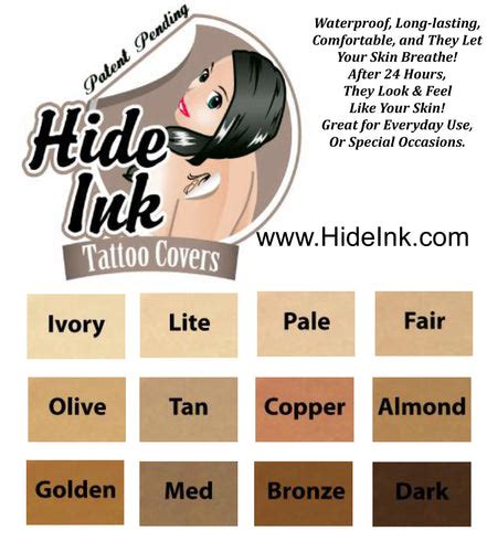 Hide Ink Temporary Tattoo Cover Up Copper 5 Or 10 Pack Tatjacket Hide Ink Temporary Tattoo Cover Up Copper 5 Or 10 Pack Tatjacket