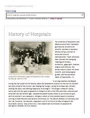 History Of Psychiatric Hospitals Nursing History And Health Care Penn Nursing