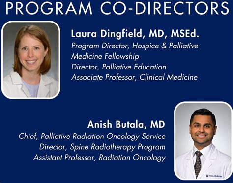 Hospice And Palliative Medicine Fellowship Radiation Oncology Track Department Of Radiation