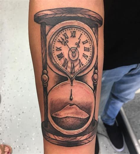 Hourglass Hand Tattoos