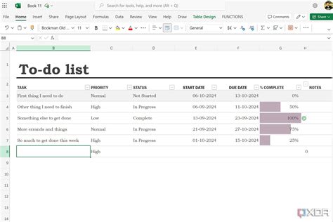 How I Built A To Do List In Excel That Actually Works