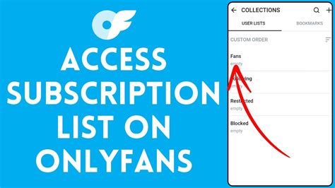 How To Access Subscription List On Onlyfans 2024 Youtube How To Access Subscription List On Onlyfans 2024 Youtube
