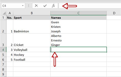 How To Add A List Within An Excel Cell Free Printable Download