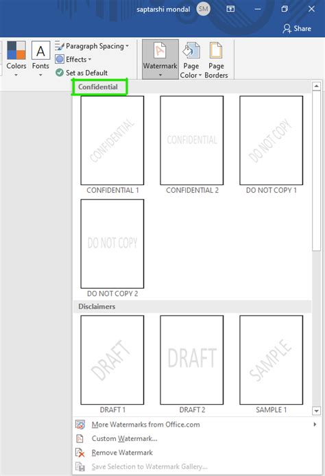 How To Add A Watermark In Microsoft Word Geeksforgeeks How To Add A Watermark In Microsoft Word Geeksforgeeks