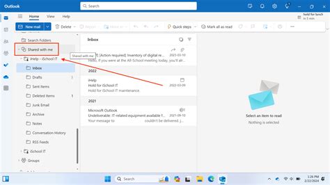 How To Add Shared Netid Mailbox To Outlook Ischool Knowledge Base
