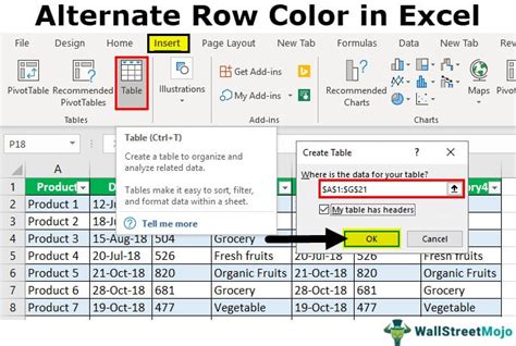 How To Color Alternate Rows In Excel Sheets