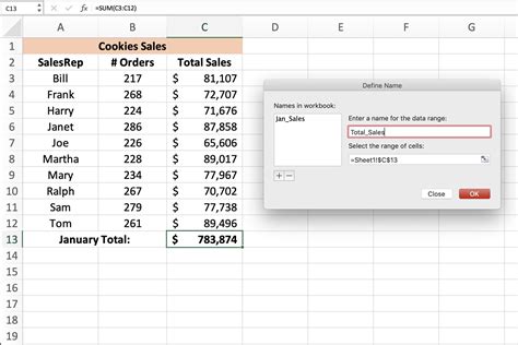 How To Create Named Ranges In Excel A Step By Step Guide How To Create Named Ranges In Excel A Step By Step Guide