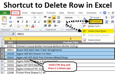 How To Delete Row And Column In Excel With Keyboard Shortcut Design Talk How To Delete Row And Column In Excel With Keyboard Shortcut Design Talk