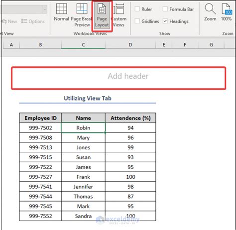 How To Edit Header In Excel 6 Easy Methods Exceldemy How To Edit Header In Excel 6 Easy Methods Exceldemy