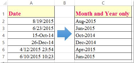 How To Extract Or Get The Year Month And Day From Date List In Excel How To Extract Or Get The Year Month And Day From Date List In Excel