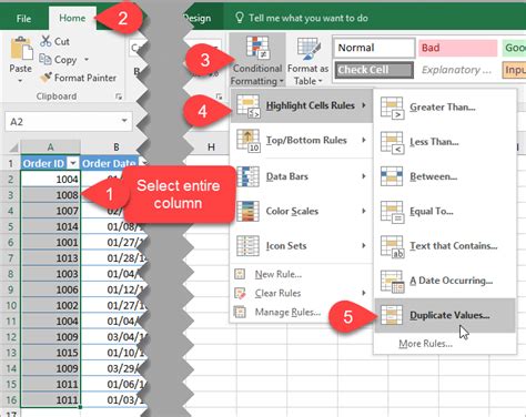How To Filter For Duplicates With Conditional Formatting Excel Campus How To Filter For Duplicates With Conditional Formatting Excel Campus