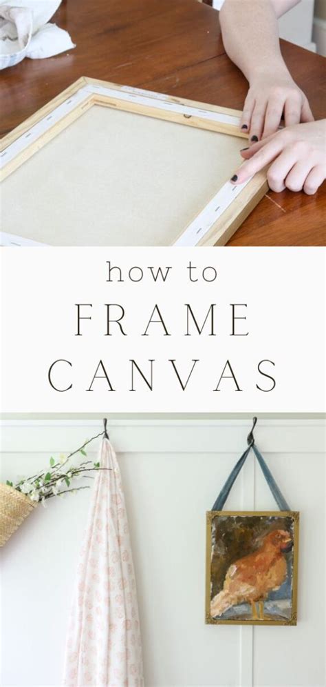 How To Frame Canvas Art Amborela