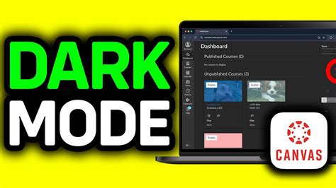 How To Get Dark Mode On Canvas 2026 Easy Guide Youtube