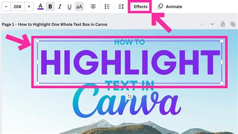 How To Highlight Text In Canva With 4 Insanely Easy Ways How To Highlight Text In Canva With 4 Insanely Easy Ways