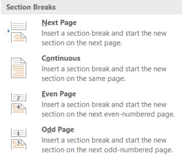 How To Insert A Continuous Section Break Patterson Equied How To Insert A Continuous Section Break Patterson Equied