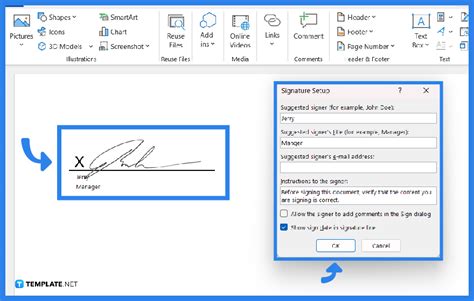 How To Insert A Signature In Word