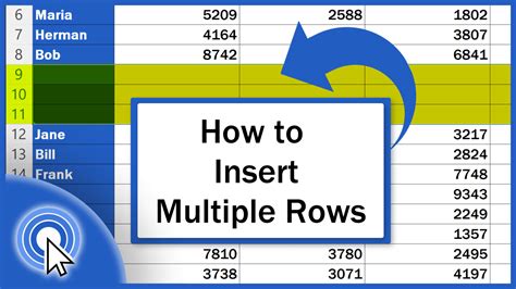 How To Insert Multiple Rows In Excel With Shortcut And, 52% Off How To Insert Multiple Rows In Excel With Shortcut And, 52% Off