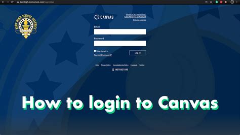How To Login To Canvas Youtube How To Login To Canvas Youtube
