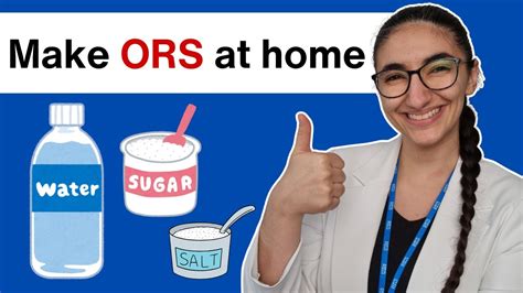 How To Make Oral Rehydration Solution Ors At Home Electrolyte Water Recipe Youtube How To Make Oral Rehydration Solution Ors At Home Electrolyte Water Recipe Youtube