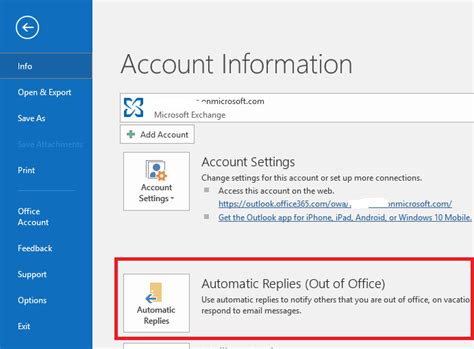 How To Master Outlook Amp 39 S Out Of Office Automatic Replies Windows Central How To Master Outlook Amp 39 S Out Of Office Automatic Replies Windows Central