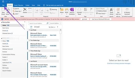 Outlook Out of Office Setup