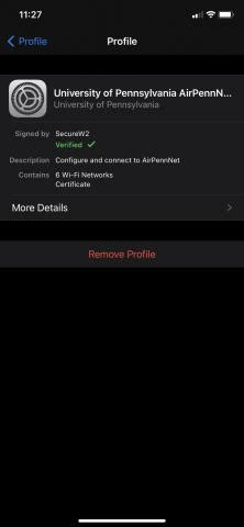 How To Re Configure Your Ios Device For Airpennnet Before Returning To Campus