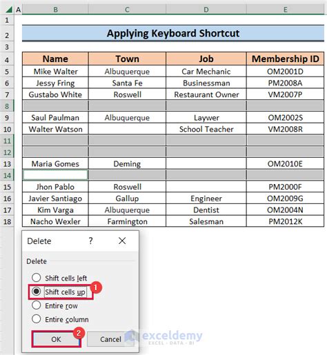 How To Remove Blank Lines In Excel 7 Methods Exceldemy How To Remove Blank Lines In Excel 7 Methods Exceldemy